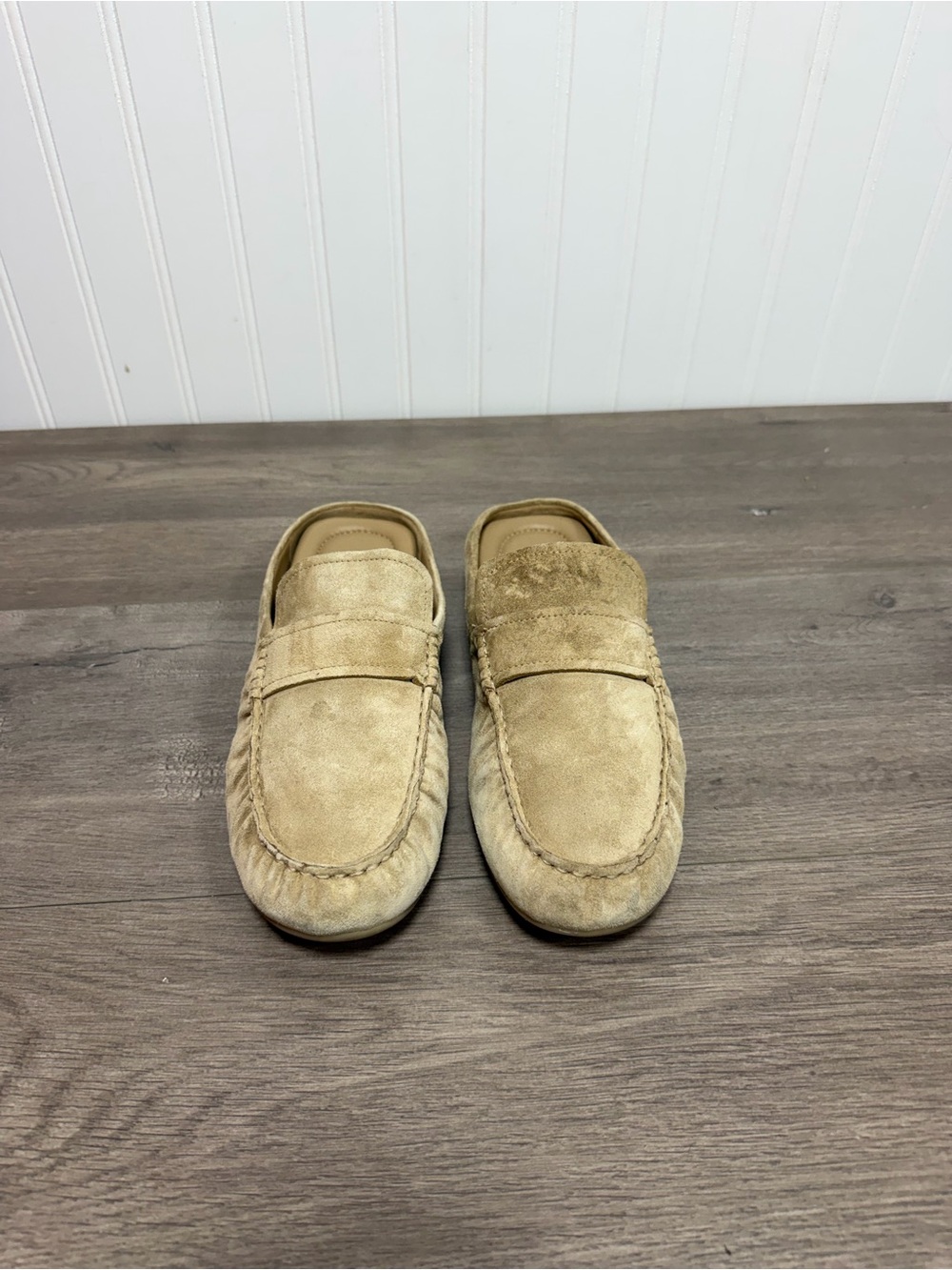 Brand new women’s Vince Berkley suede driver mules size 9 - Picture 3 of 9